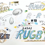 IASAS Rugby Logo Sketches 