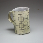 White Square Mug