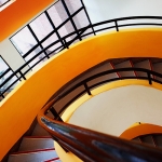 spiral staircase lines