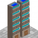Brian Poh Final Isometric Building