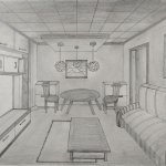 One Point Perspective - Interior
