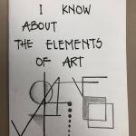 Everything I Know About the Elements of Art Front Cover