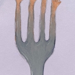 Fork with hands