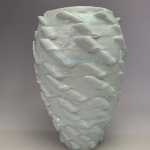 3D printed porcelain vase 