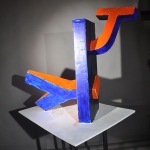 Painted Letter Sculpture