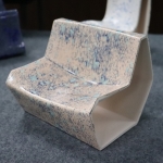 Big Glazed 3D Chair