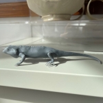 3D printed lizard