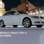 BMW Car Advertisement #1 (External View)