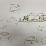 car sketch design
