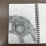 Selective watch study (sketchbook assignment)