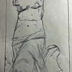 study of a statue 
