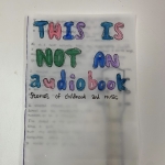THIS IS NOT AN AUDIOBOOK (cover)