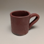 Soda fired mini mug (turquoise glaze)