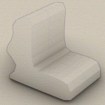 Low-Poly Chair Design 2