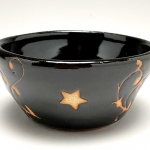 Black Sticker Bowl