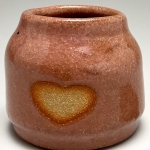 Heart Glazed Jar