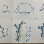 teapot sketches