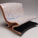 Glazed Rocking Chair Front View