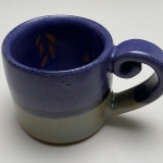 Purple and Turquoise mug