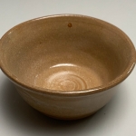 Bigish lightish brown bowl