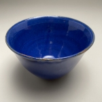 Bigish blue bowl
