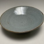 Blue plate bowl