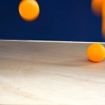 Slow Shutter Speed - ping pong balls