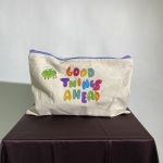 "Good Things Ahead" - Final Tool Bag (Outside w Embroidery)
