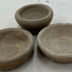 Wheel thrown bowls 3 4 and 5